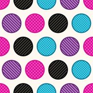 seamless polka dots textured background