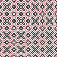 Traditional national embroidered pattern N14