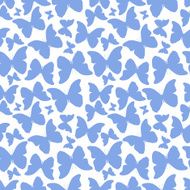 Seamless pattern with colorful butterflies Vintage style N4