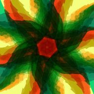 abstract colorful digital floral pattern background N2