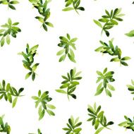 Watercolor flower pattern N126