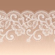 White lace Seamless Pattern Gradient Background