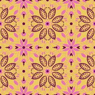 Oriental traditional ornament Seamless pattern