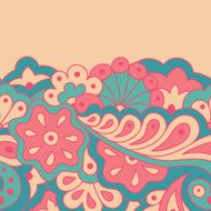 Decorative seamless border N2