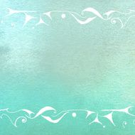 watercolors - ornaments on textured paper background N5