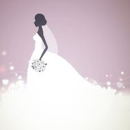 Vector Beautiful Bride N5