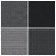 Set of 4 monochrome elegant seamless patterns N2