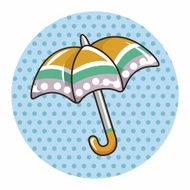 Umbrella theme elements vector eps N174