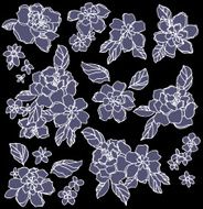 flower material N81
