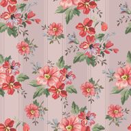 Seamless Vintage Flower Pattern N31