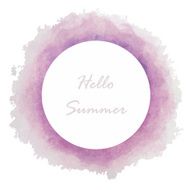 Circle banners Vector illustration violet purple light color Vi