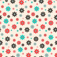 seamless flowers background N3