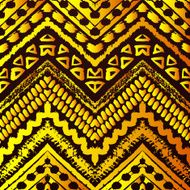 Hand drawn painted seamless pattern Vector illustration N50