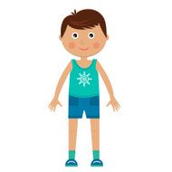 character boy in sportswear N2
