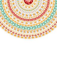 Colorful round jewels background N2