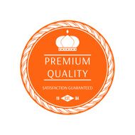 Premium quality labels and badges vector N7