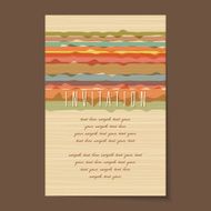 Beautiful vintage invitation cards layouts N22