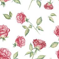 Seamless background with roses N2
