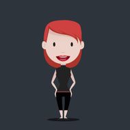 Woman Illustration N6