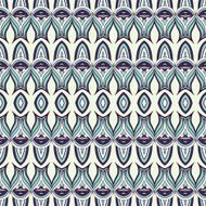Seamless Abstract Tribal Pattern (Vector) N30