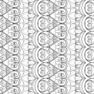 Seamless Abstract Tribal Pattern (Vector) N31