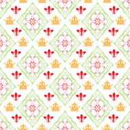 Vintage Background Wallpaper Seamless Pattern N110