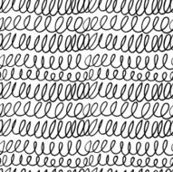 Seamless stylish hand drawn pattern N8