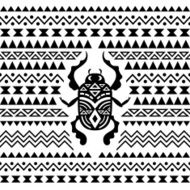 Abstract Tribal Ornamental Background N3