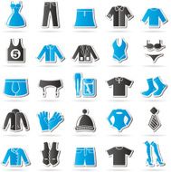 Clothing and Fashion collection icons N2