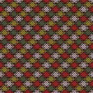 Abstract chinese flourish pattern wallpaper Vector illustration