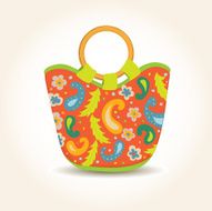 Summer Woman bag with Ethbic Print