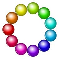 colorful beads