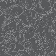 seamless line floral pattern N12