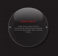 Glass Transparency Frame Vector Illustration N16