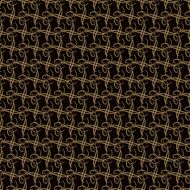 Seamless pattern Line design Wallpaper Black N7