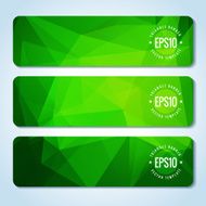 Abstract vector header banners N109