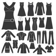 set of women&#039;s clothing N2