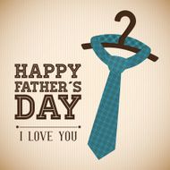 Happy fathers day card design N50