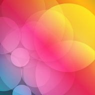 Vector Paper circle with drop shadows N4