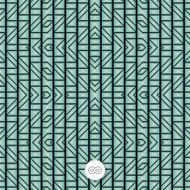 Seamless mosaic pattern Geometric background N3
