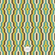 Seamless geometric background Mosaic N6