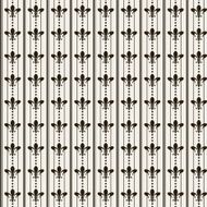 Seamless Pattern Vintage Wallpaper N204
