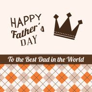 Happy fathers day card design N54