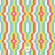 Seamless geometric background Mosaic N7