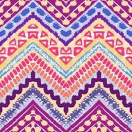 Hand drawn painted seamless pattern Vector illustration N57