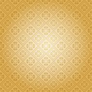Vintage Pattern Wallpaper Old Color N23
