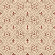 Seamless Pattern Vintage Wallpaper N219