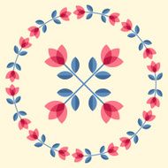 Scandinavian flowers N18