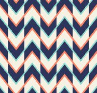 seamless zigzag scribble textile pattern