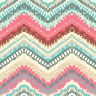 Hand drawn painted seamless pattern Vector illustration N58